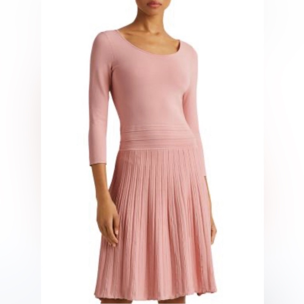 Lauren Ralph Lauren  Pink Jersey Dress Sz SP